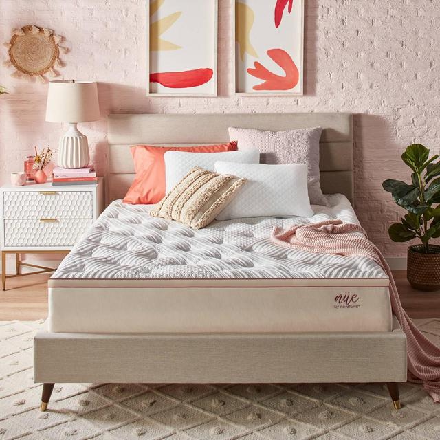 nüe by Novaform 12" Pillowtop Gel Memory Foam Mattress - King