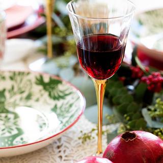 Optical Stem Wine Glass