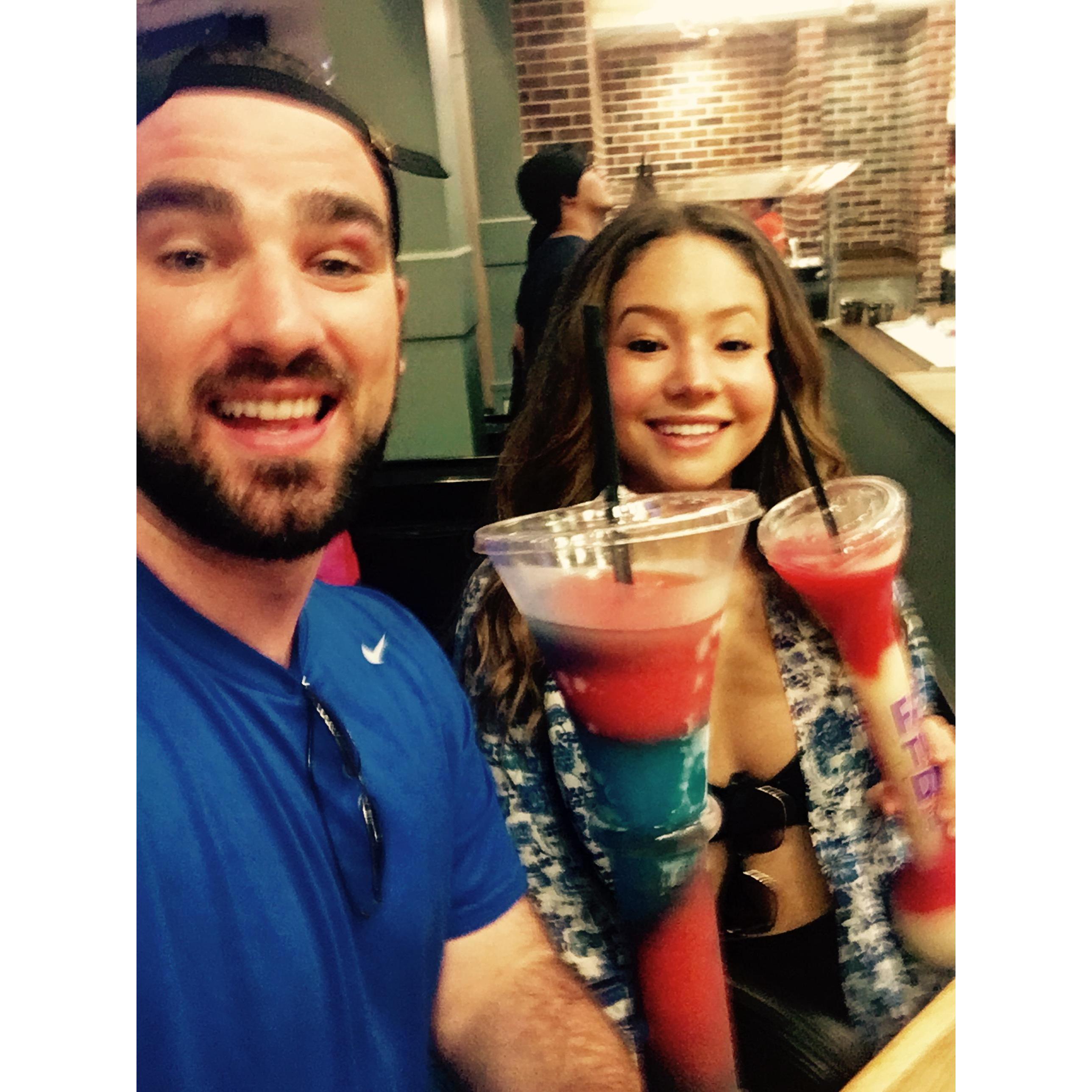 Frozen Slushies in Vegas