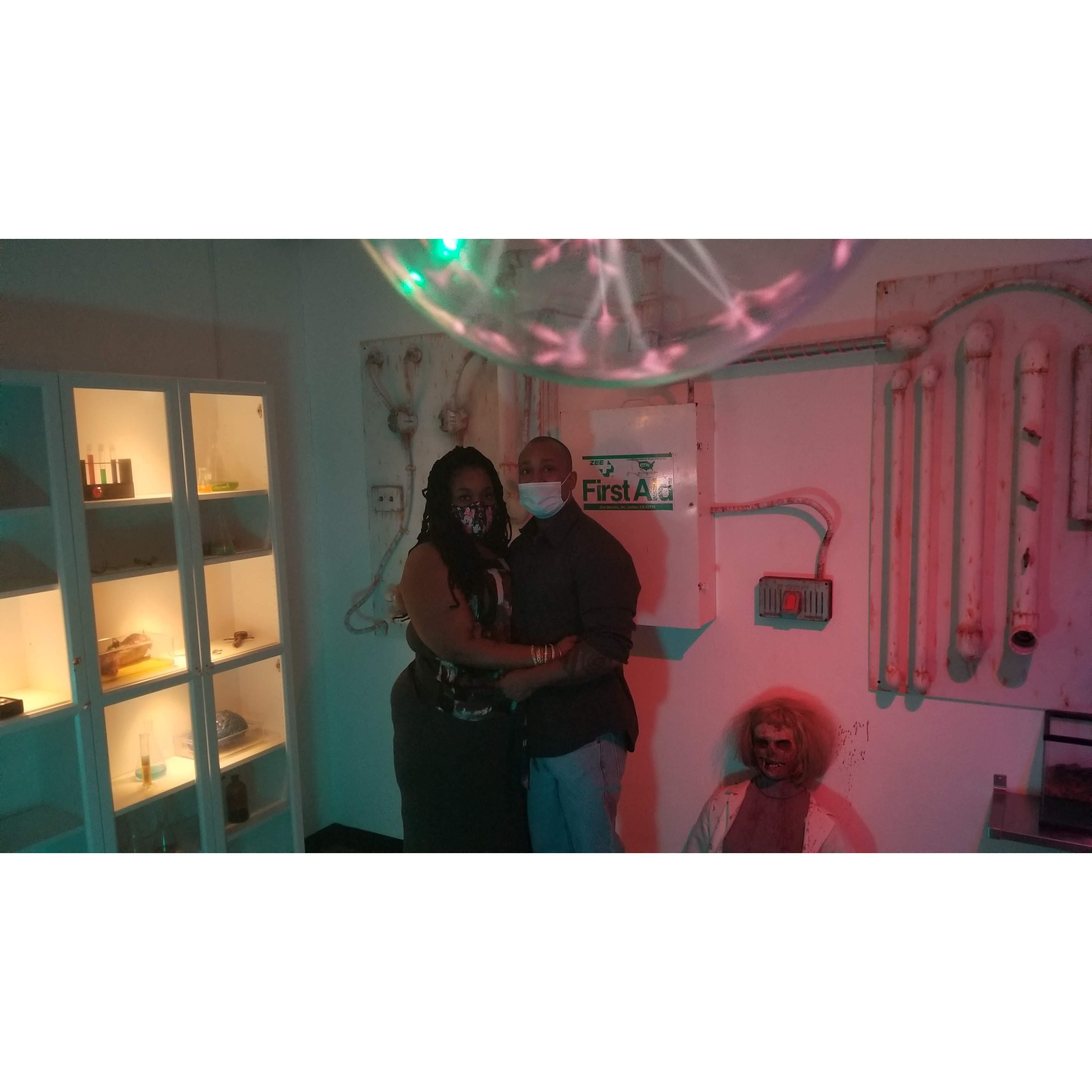 First date. Escape Room fun