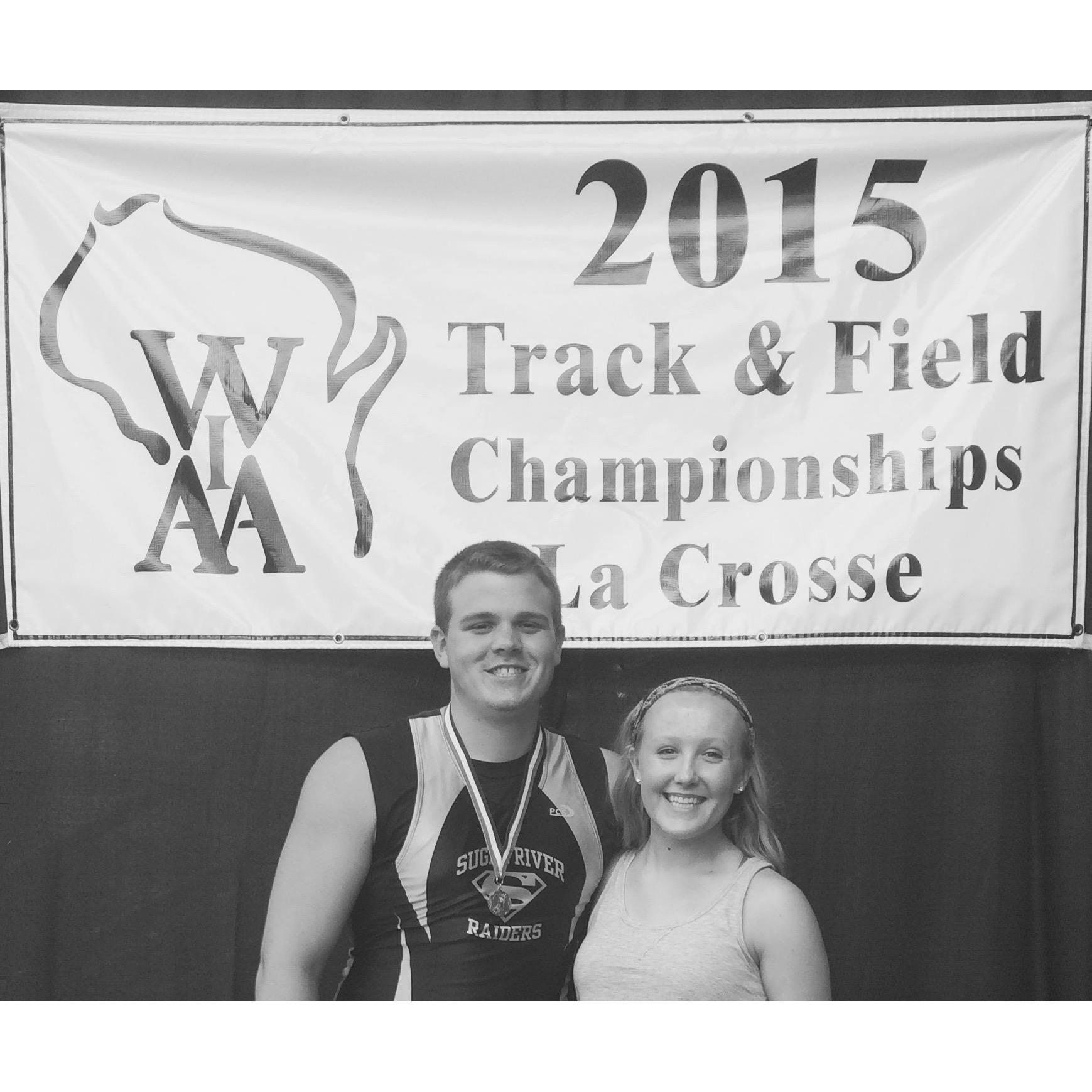 State Track & Field in 2015.