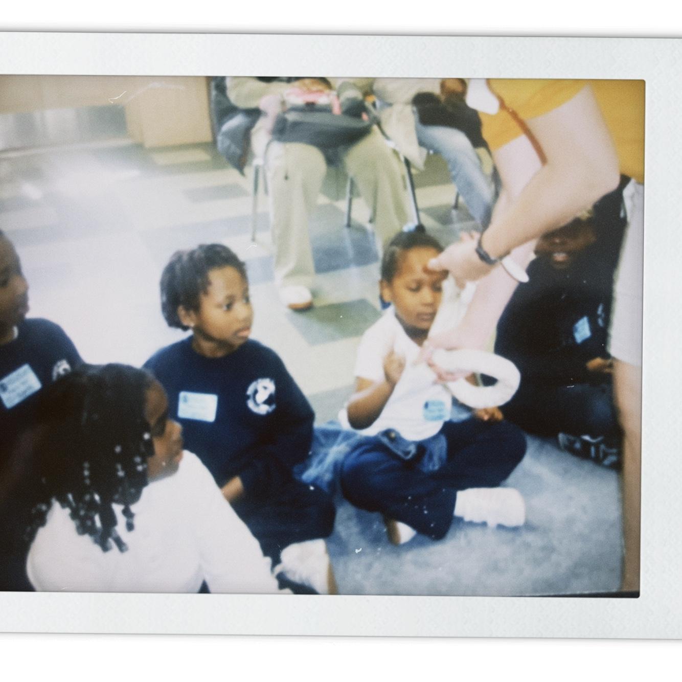 Preye touched a snake! Kindergarten.