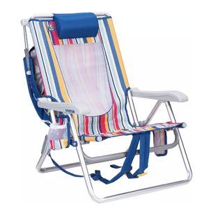 GCI Outdoor SunShade Backpack Beach Chair - Multicolor