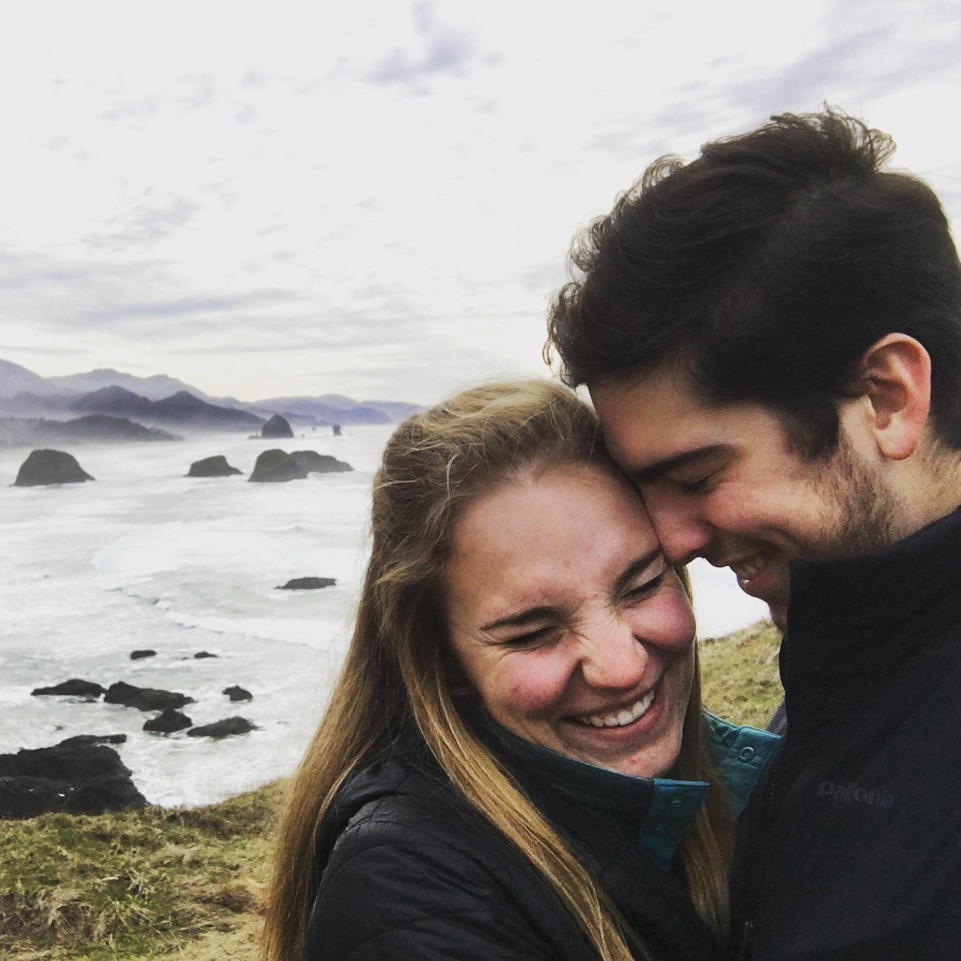 A much colder coast
- Cannon Beach, OR