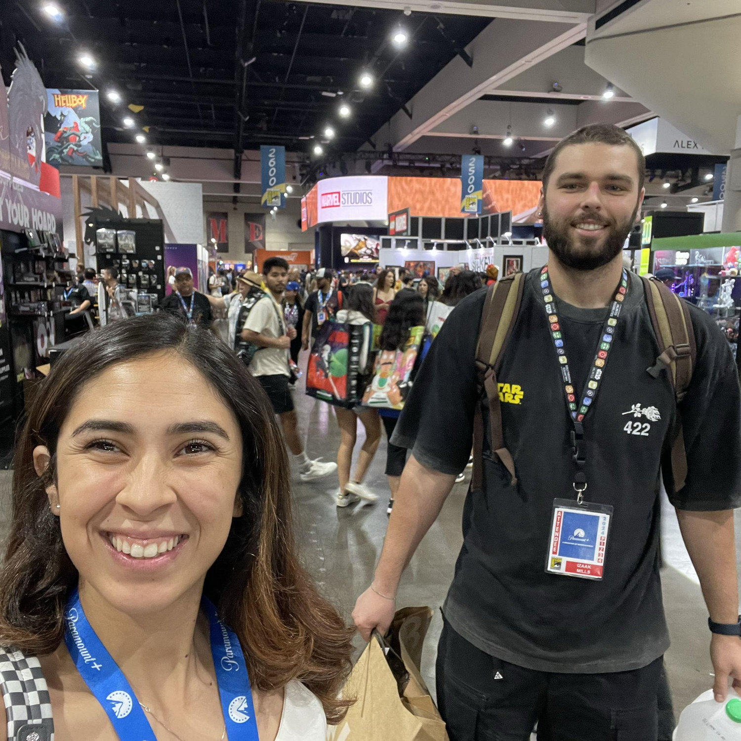 Our love for nerdy things! #ComicCon2024