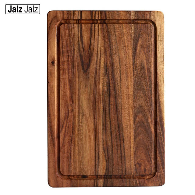 jalz jalz Wooden Cutting Board for Kitchen Acacia Wood Chopping Board for Meat, Vegetables, Fruit & Cheese, 15x10 Inches