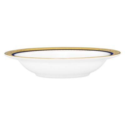 Noritake® Odessa Cobalt Fruit Bowl in Gold