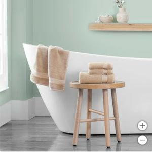 Oxford Tan Color - Purely Indulgent 100% Hygrocotton Hand Towel Sets