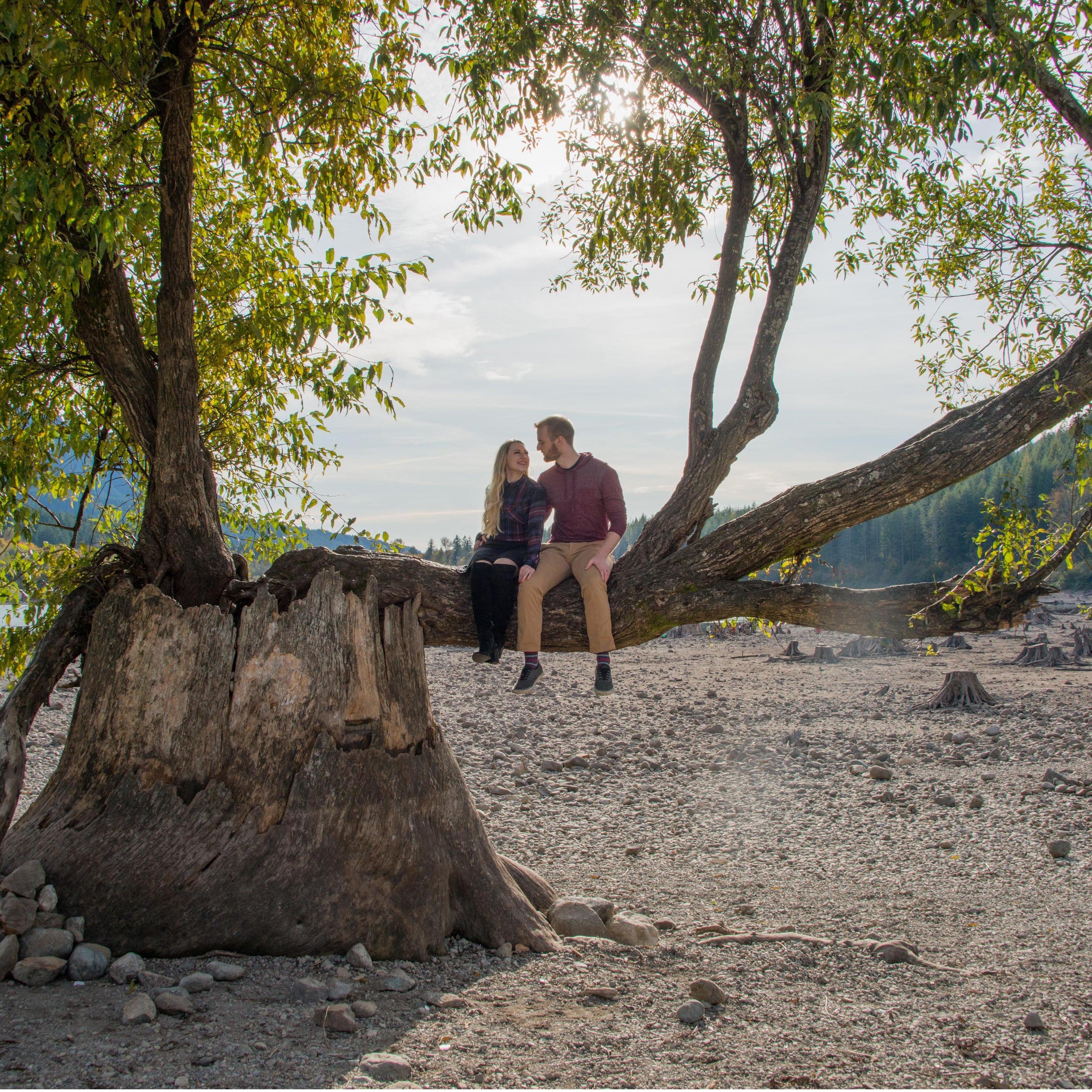 Engagement photo shoot with Cheri Jensen