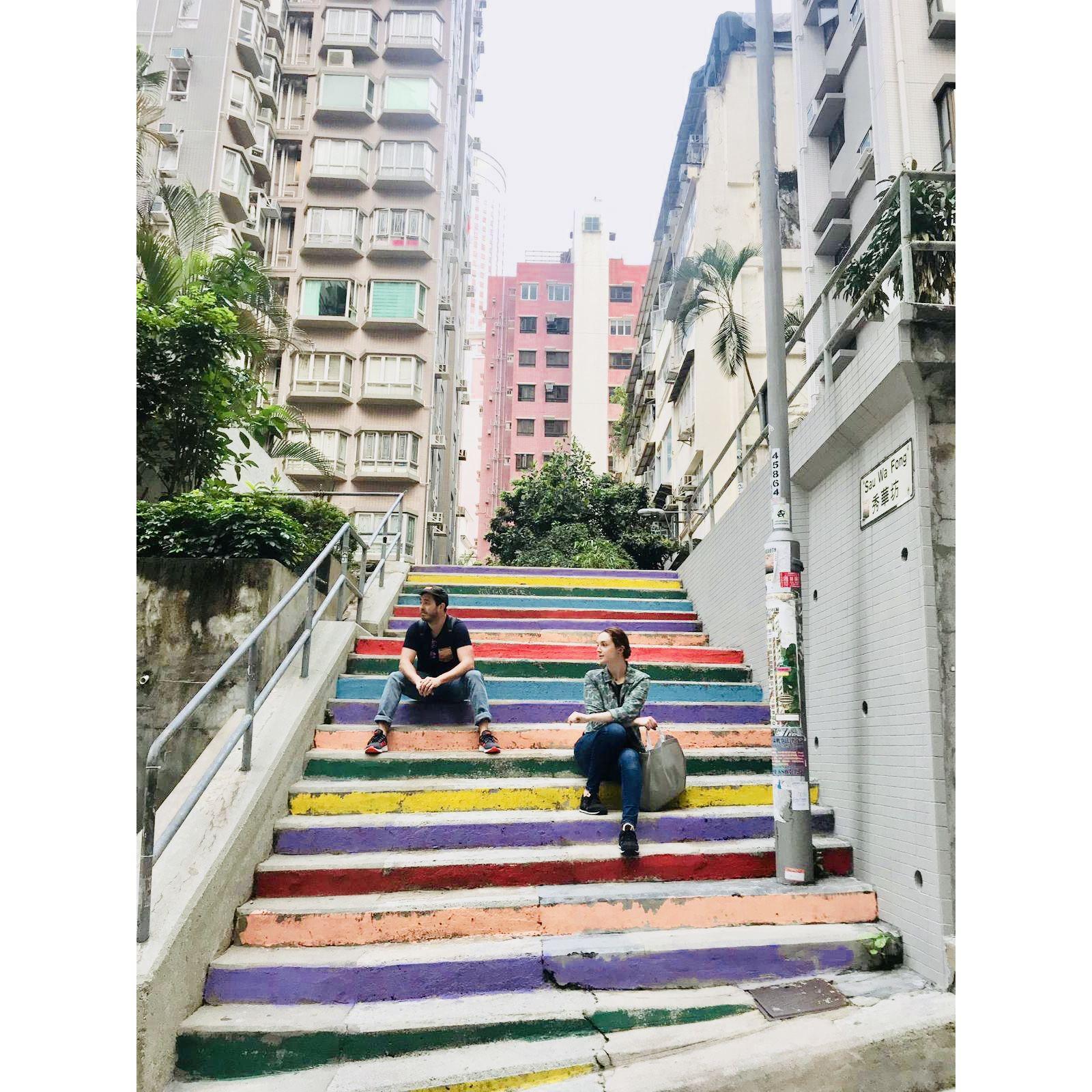 In Hong Kong 2018, visiting Olivia's friend Lynn