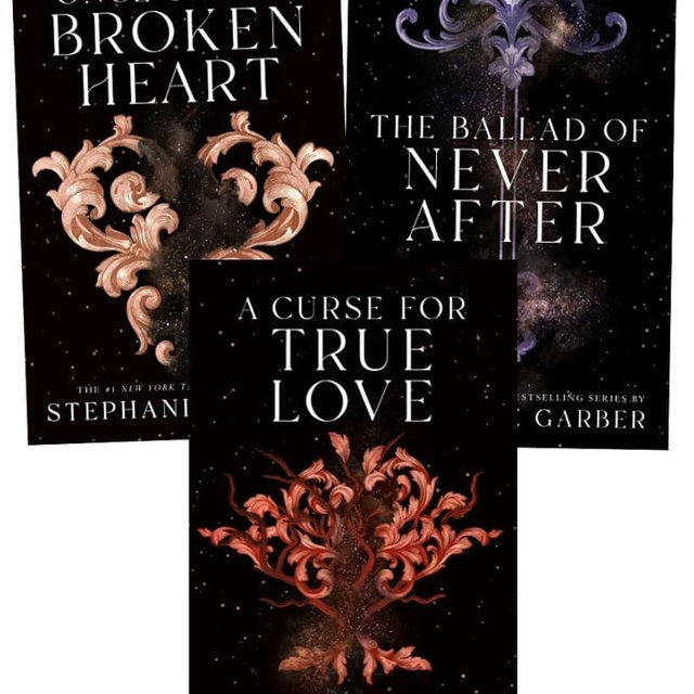 Once Upon a Broken Heart Series 3 Books Collection By Stephanie Garber (Once Upon a Broken Heart, The Ballad of Never After, A Curse for True Love)