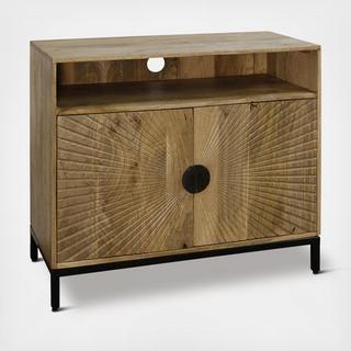 Logan 2-Door Entertainment Cabinet