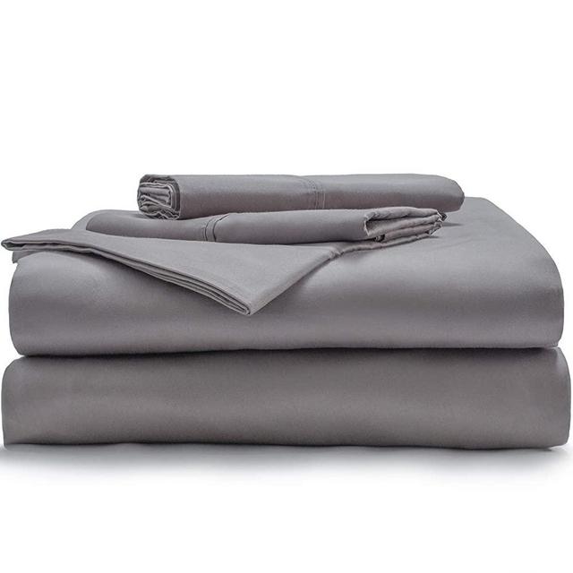 Miracle Made Extra Luxe Bed Sheets, King Bed Sheets Set Infused with Natural Silver to Stop 99.9% of Bacterial Growth, 500 Thread Count Supima Cotton Sheets, Ultra Breathable, Antimicrobial Bedding