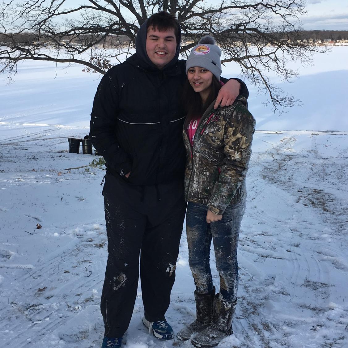 Sledding adventures! ❄️