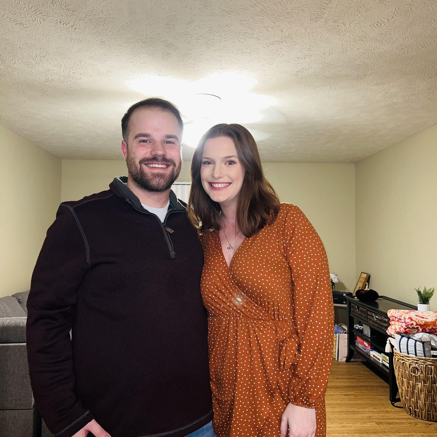 This is our second anniversary after Ella came home from England and we finally got to move in together! We went to Biaggi's (they are now catering the wedding)