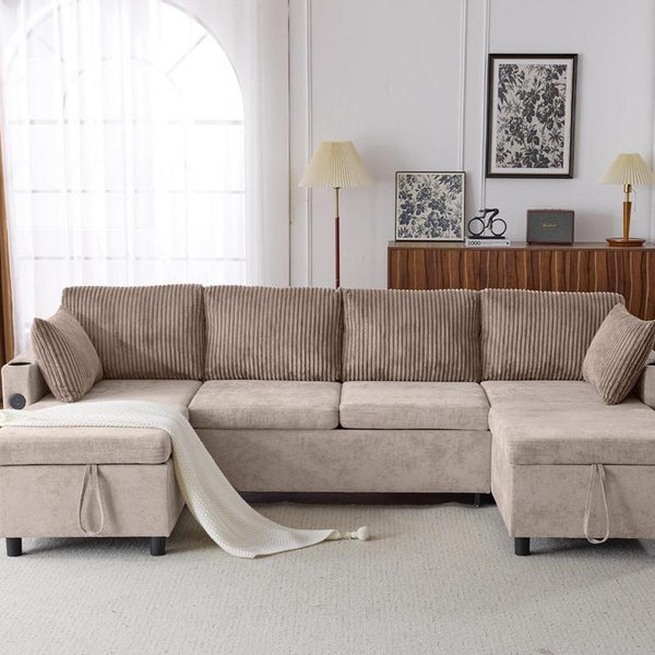 Luxurious Pull-Out Sofa Bed Sleeper