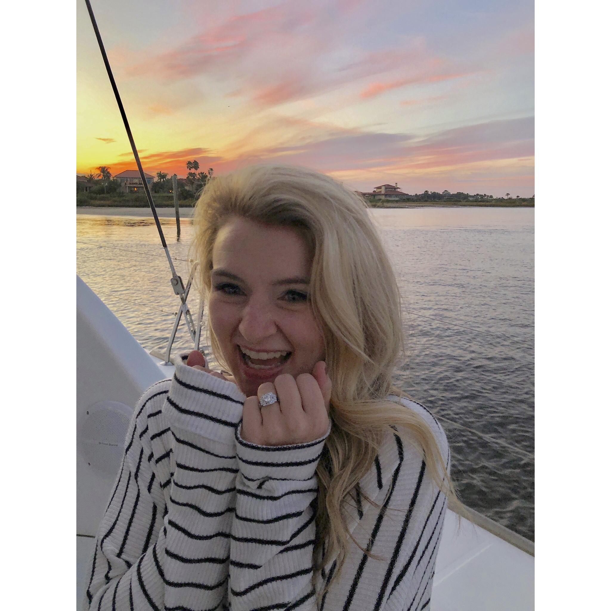 Jennafer loves sunsets. This Christmas Eve sunset did not disappoint.