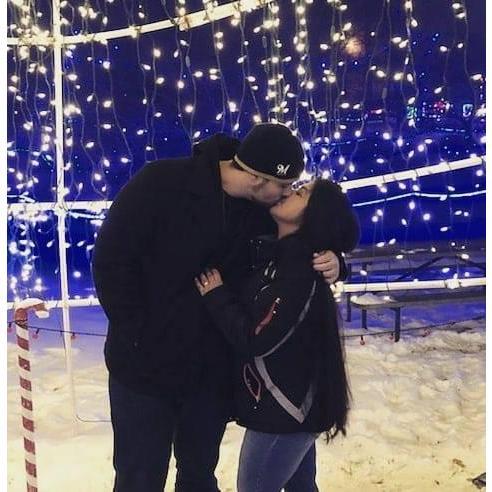 The night he proposed!!