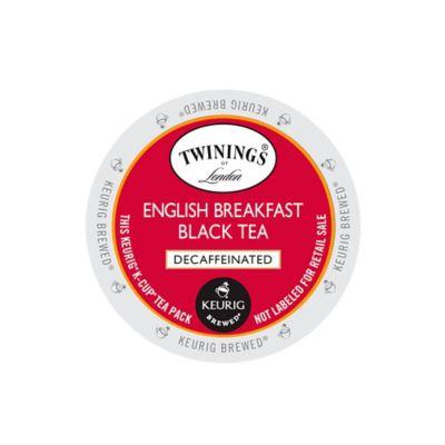 Twinings of London® Decaffeinated English Breakfast Tea Keurig® K-Cup® Pods 18-Count