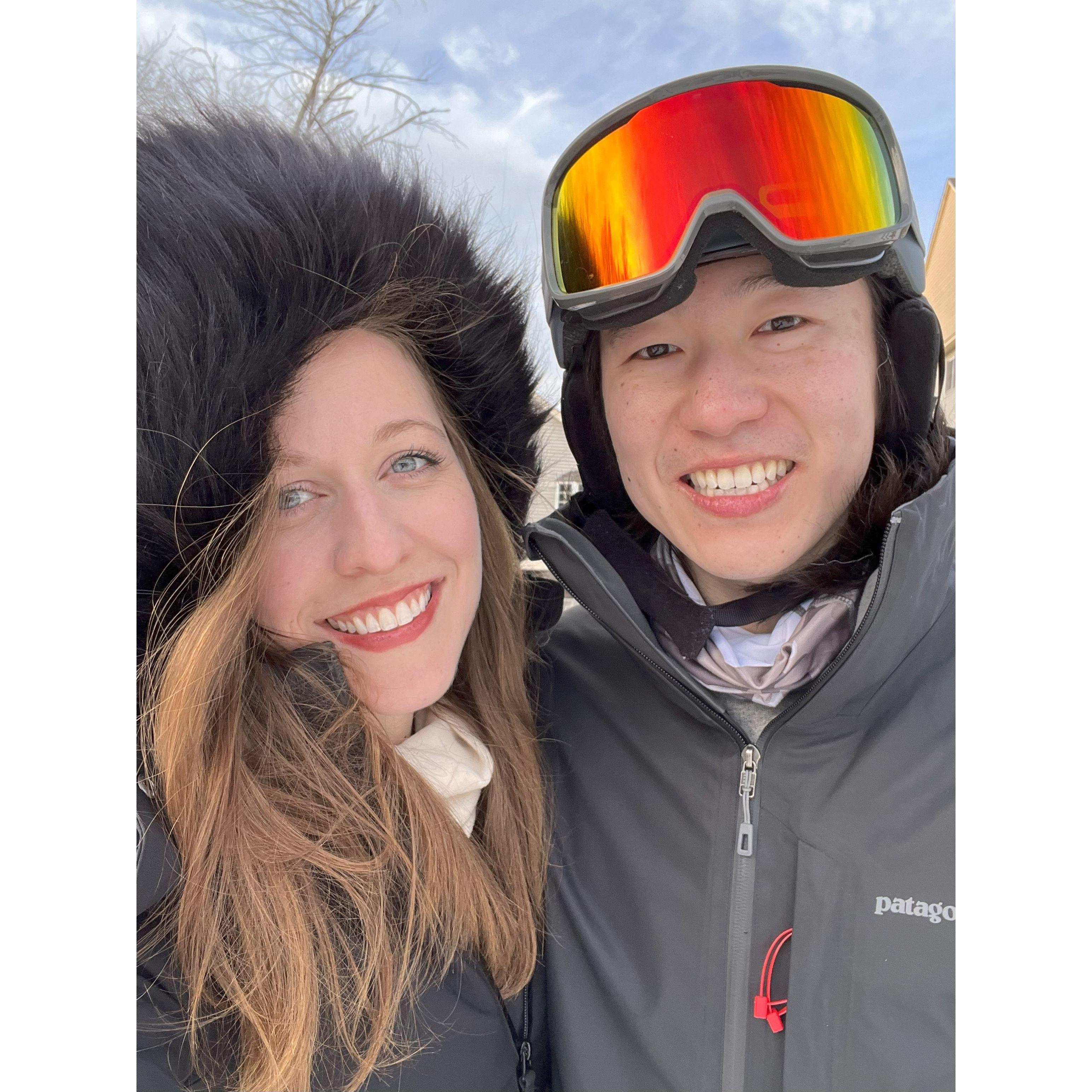 Skiing at Jiminy Peak