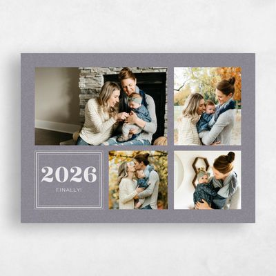 Grey Holiday Card - Shibuya