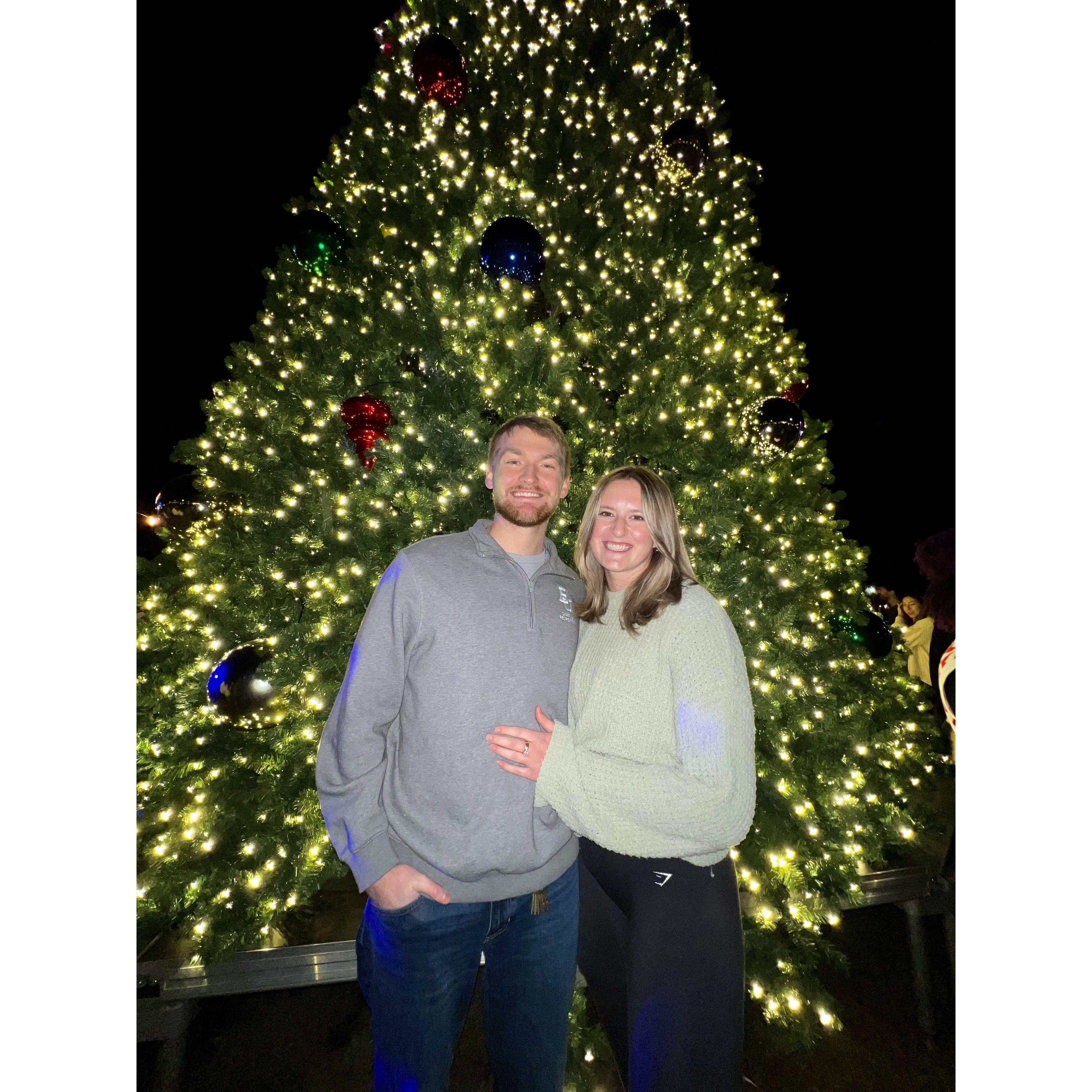 Our first Christmas together!