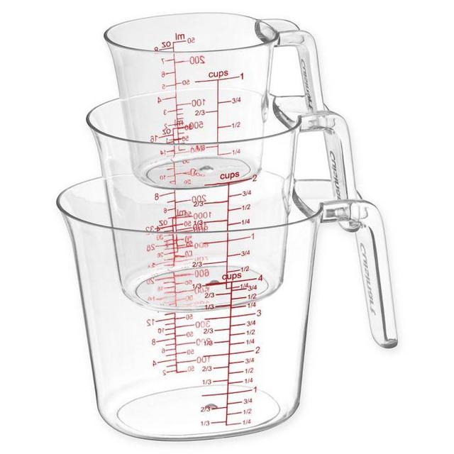 Cuisinart® 3-Piece Clear Measuring Cup Set