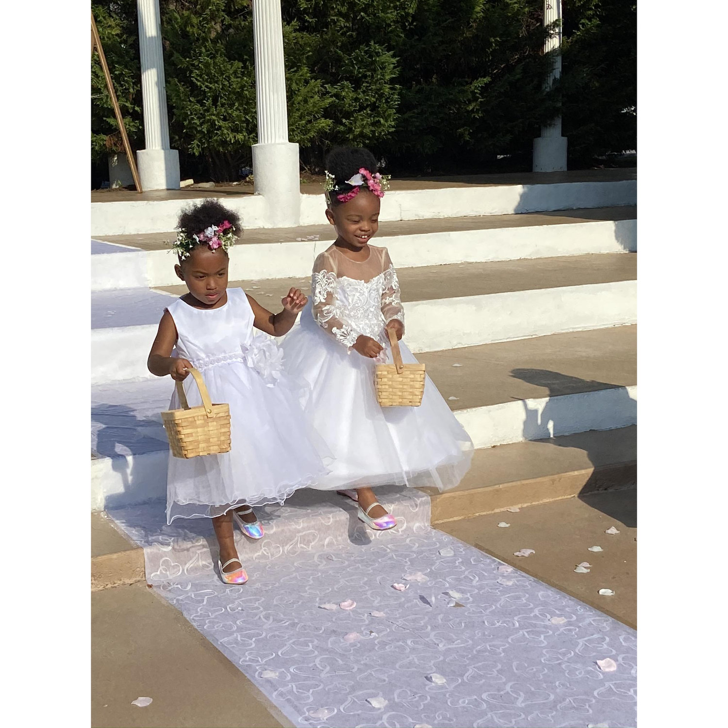 The flower girls!