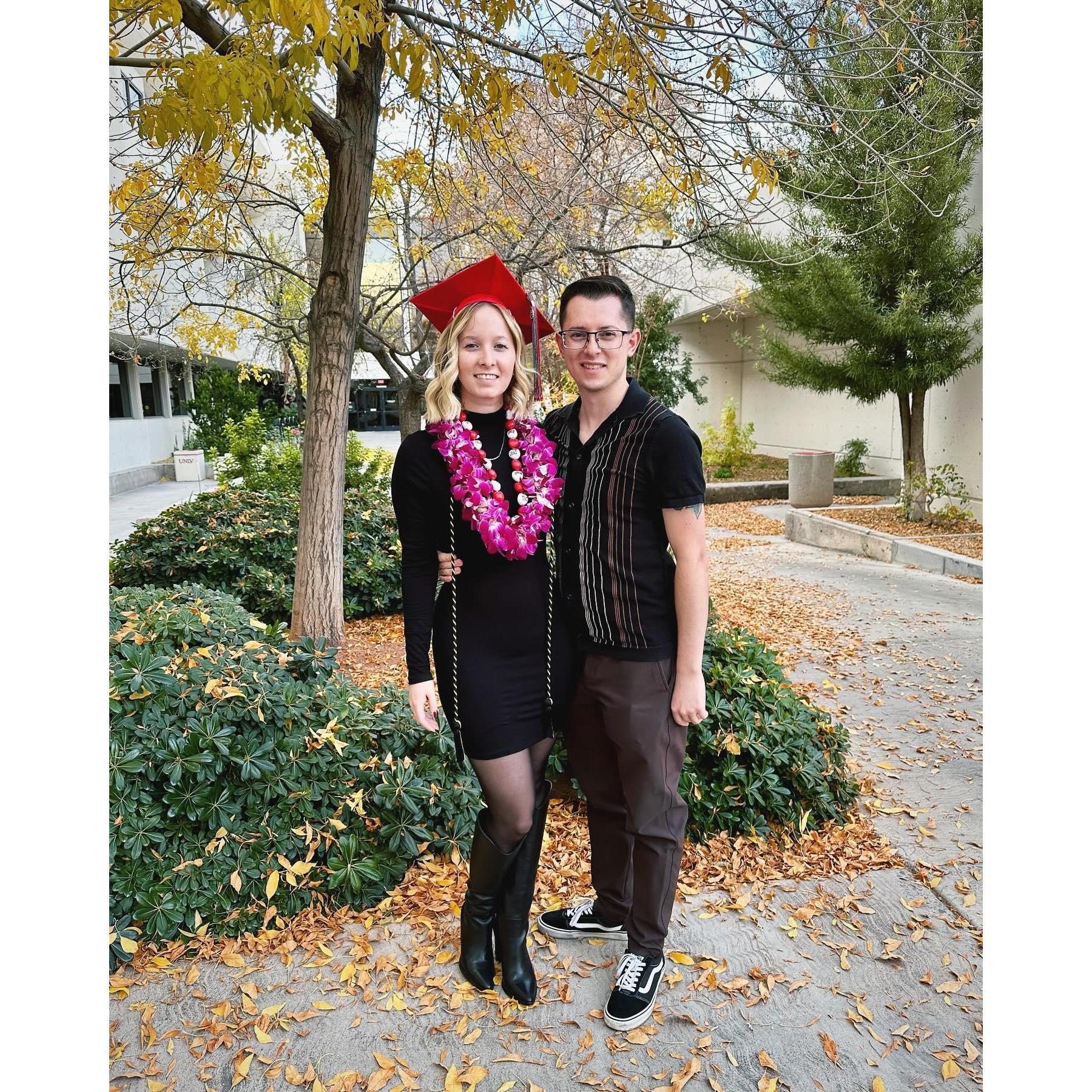 Stephanie's college graduation 2023