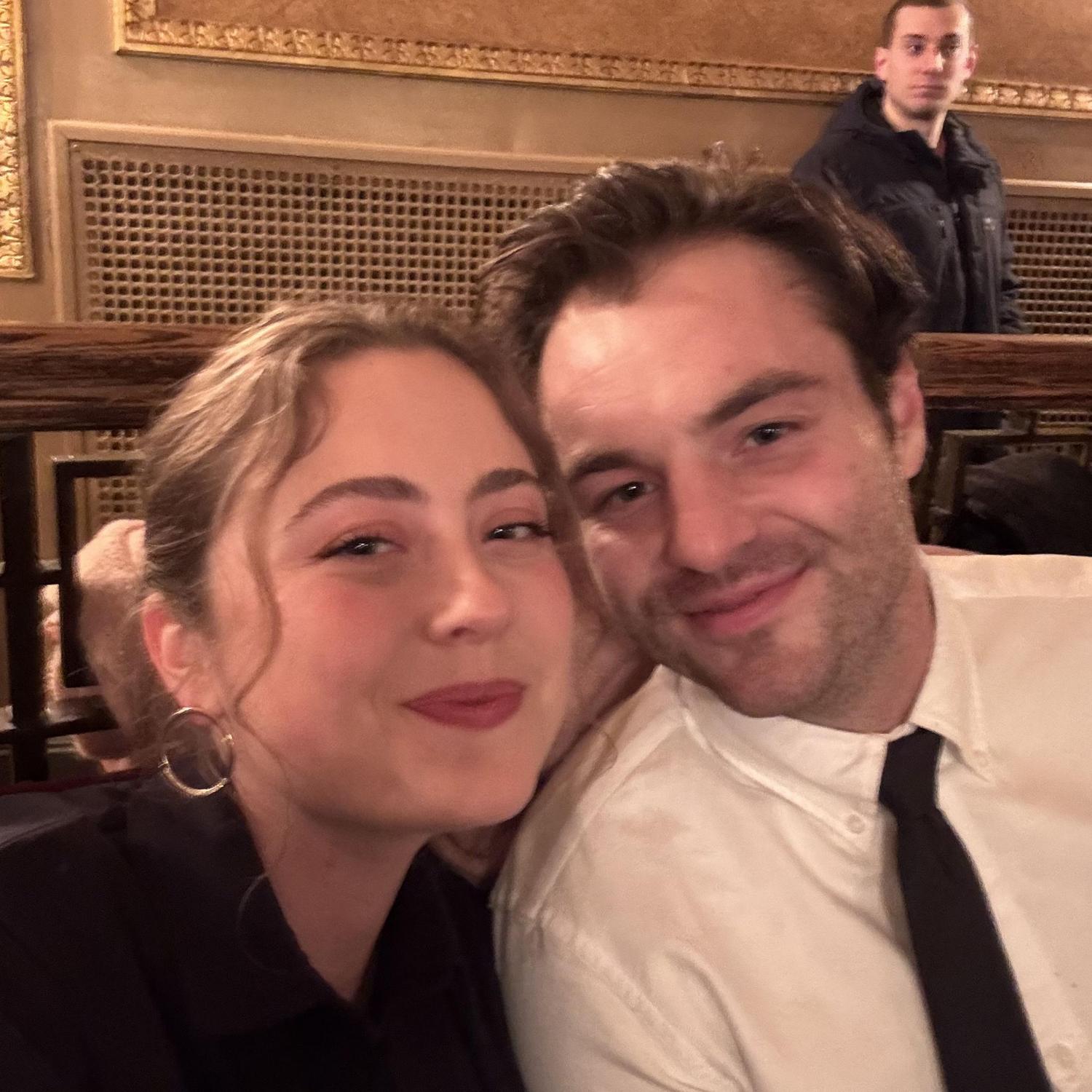 Nate took Emma to NYC for Valentine's Day in 2025. We saw Hadestown!
