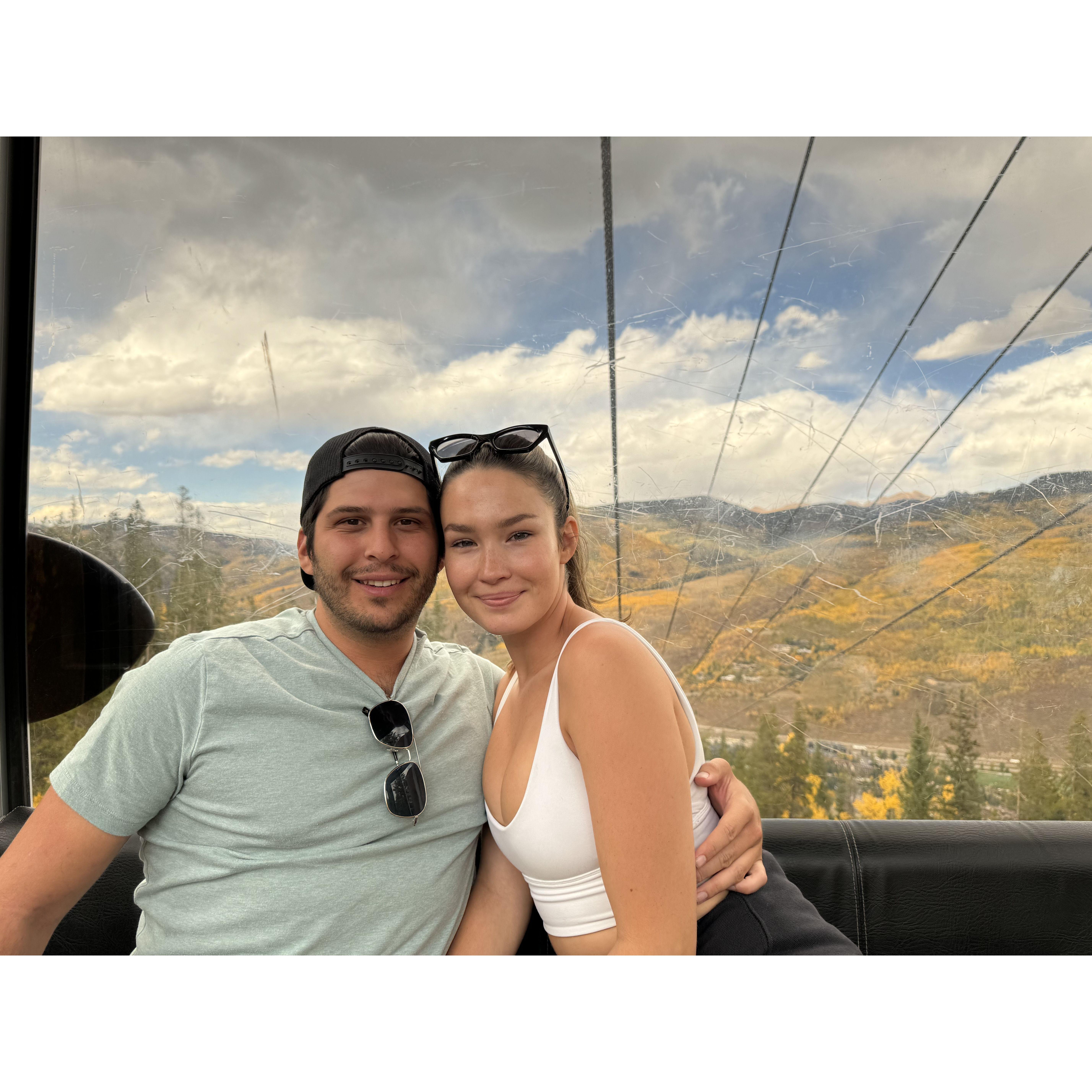 Our trip to Vail with Gavin's parents!