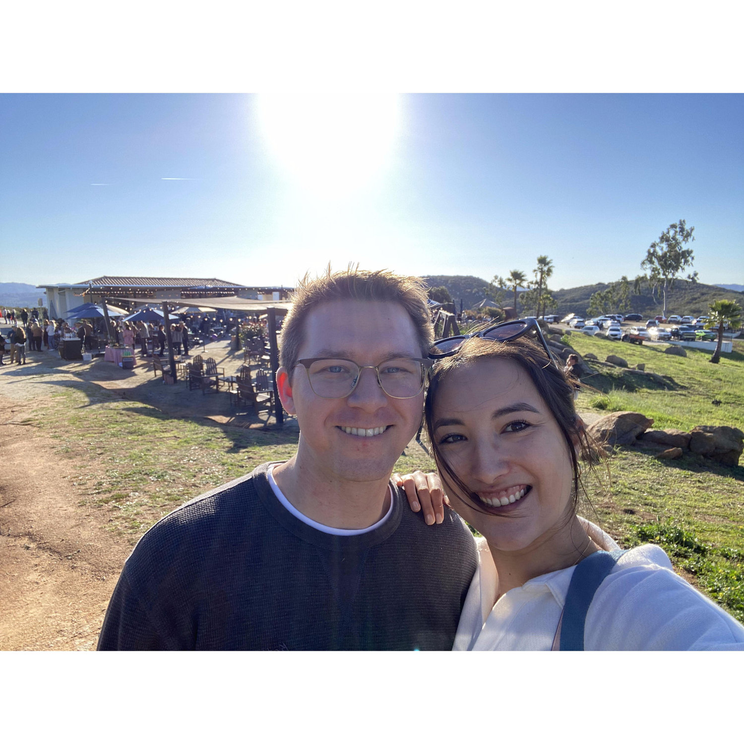 Valentine's day wine tasting