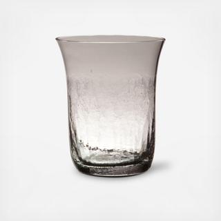 Crackle Double Old Fashioned Glass