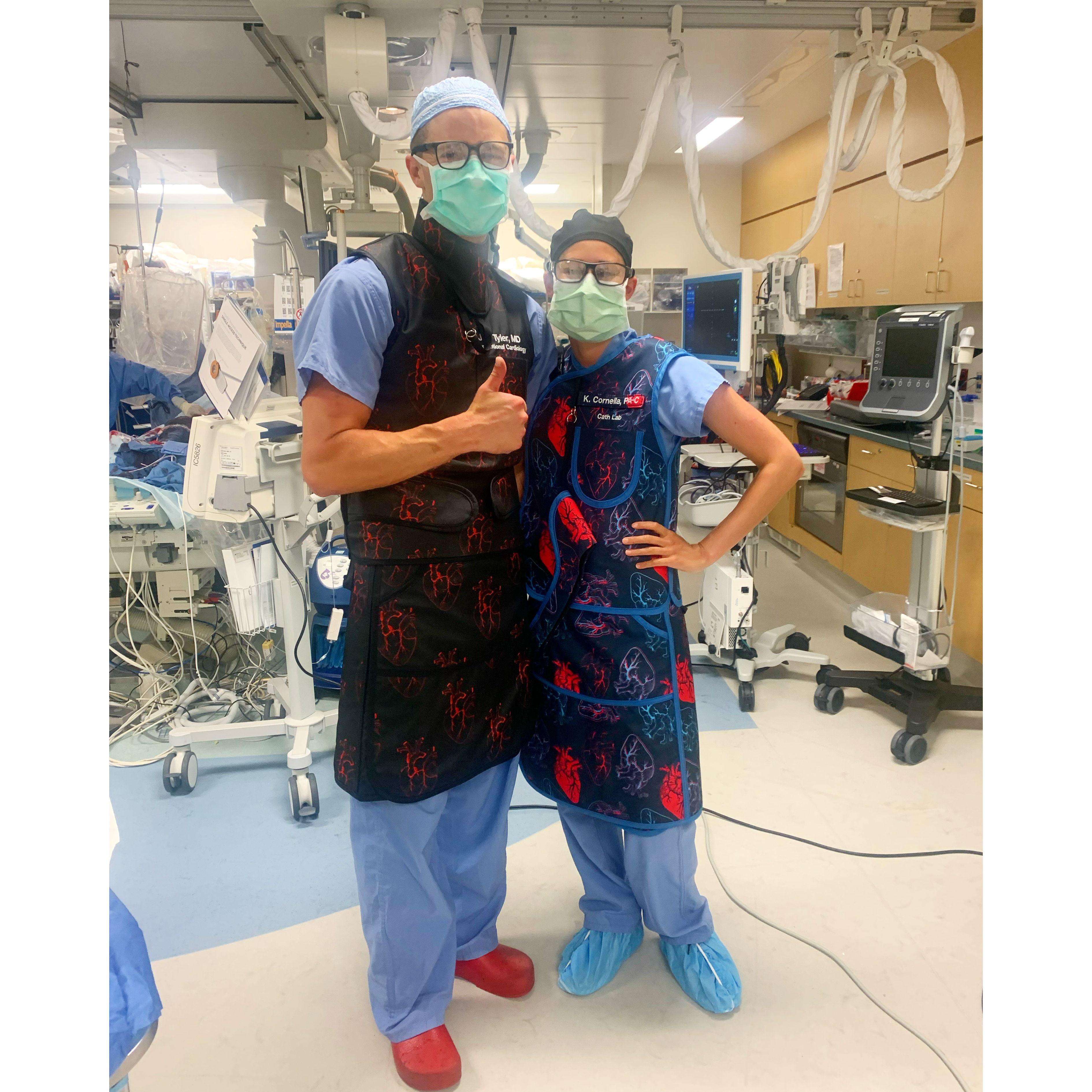 Our staff were beyond excited to take our photo after doing a case together