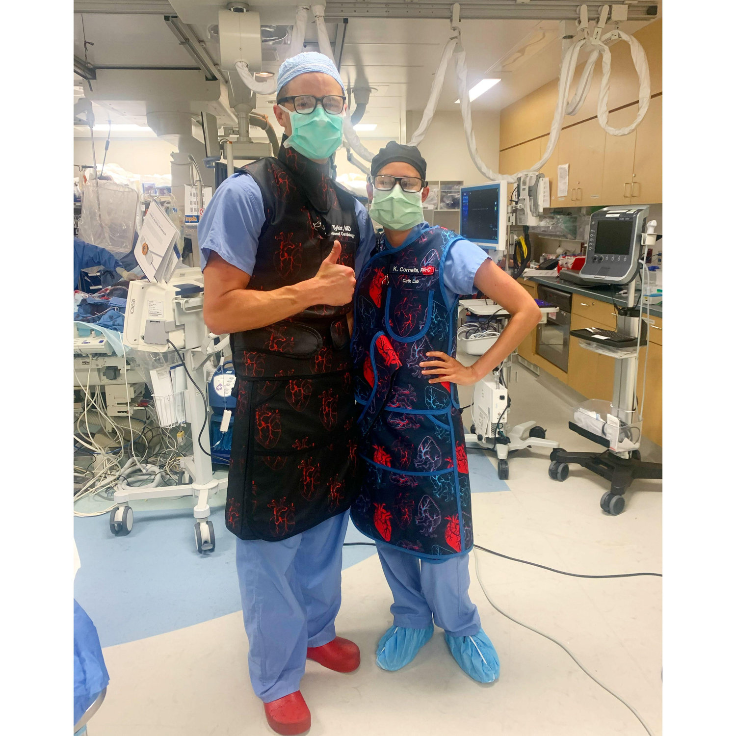 Our staff were beyond excited to take our photo after doing a case together