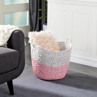 Water Hyacinth Contemporary Storage Basket