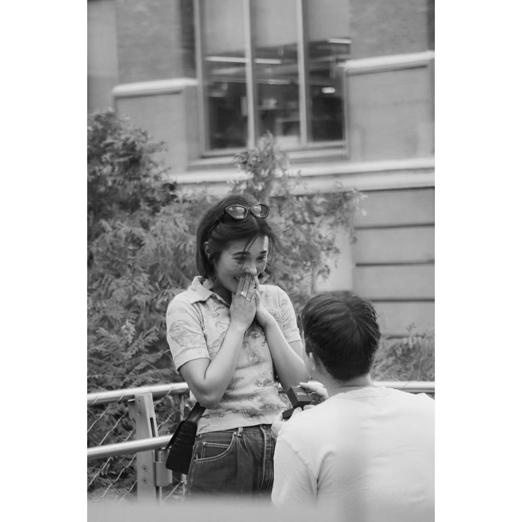 Where Kevin popped the question!