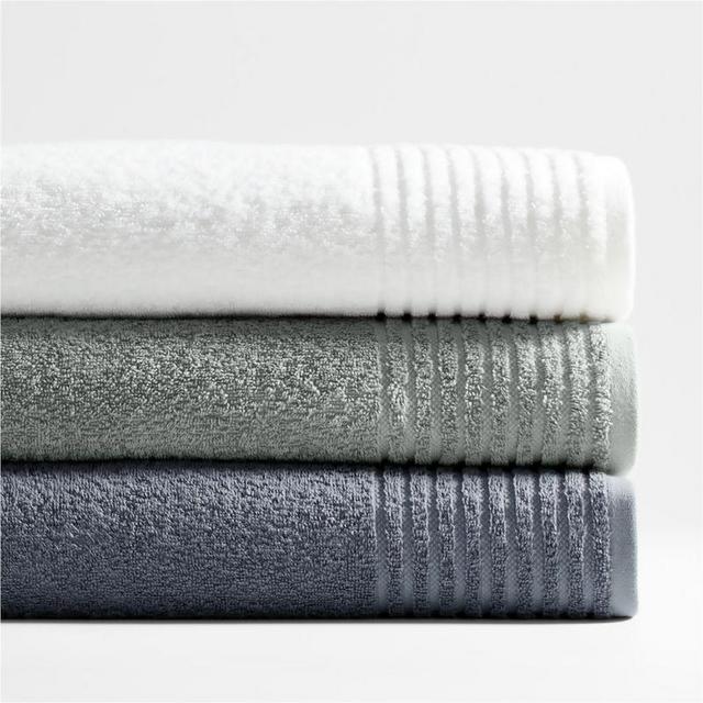 Refibra Crisp White Organic Cotton Bath Towel