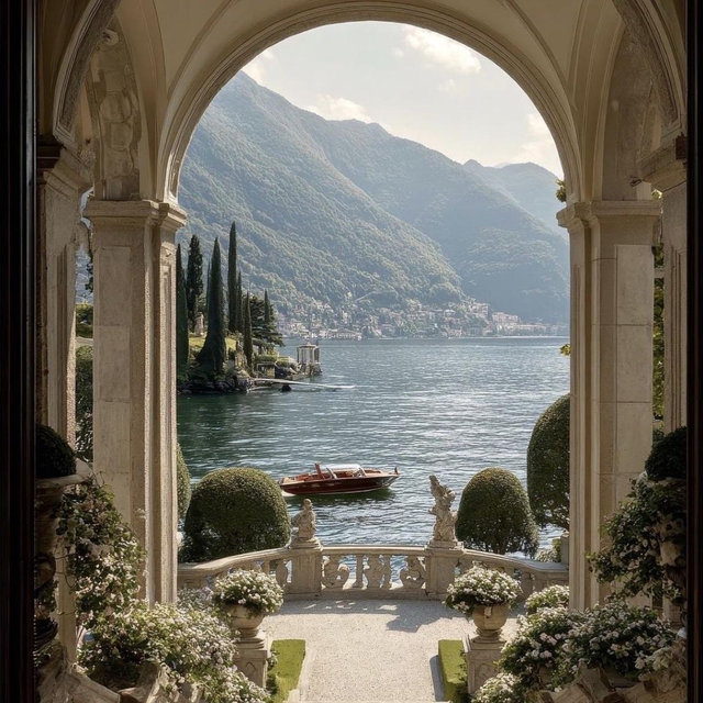Cruise on Lake Como, Italy