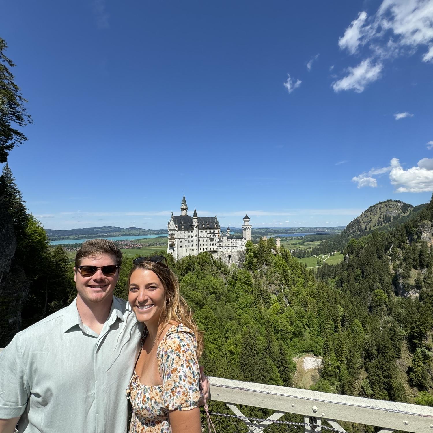 The beautiful Neuschwanstein castle in Germany!