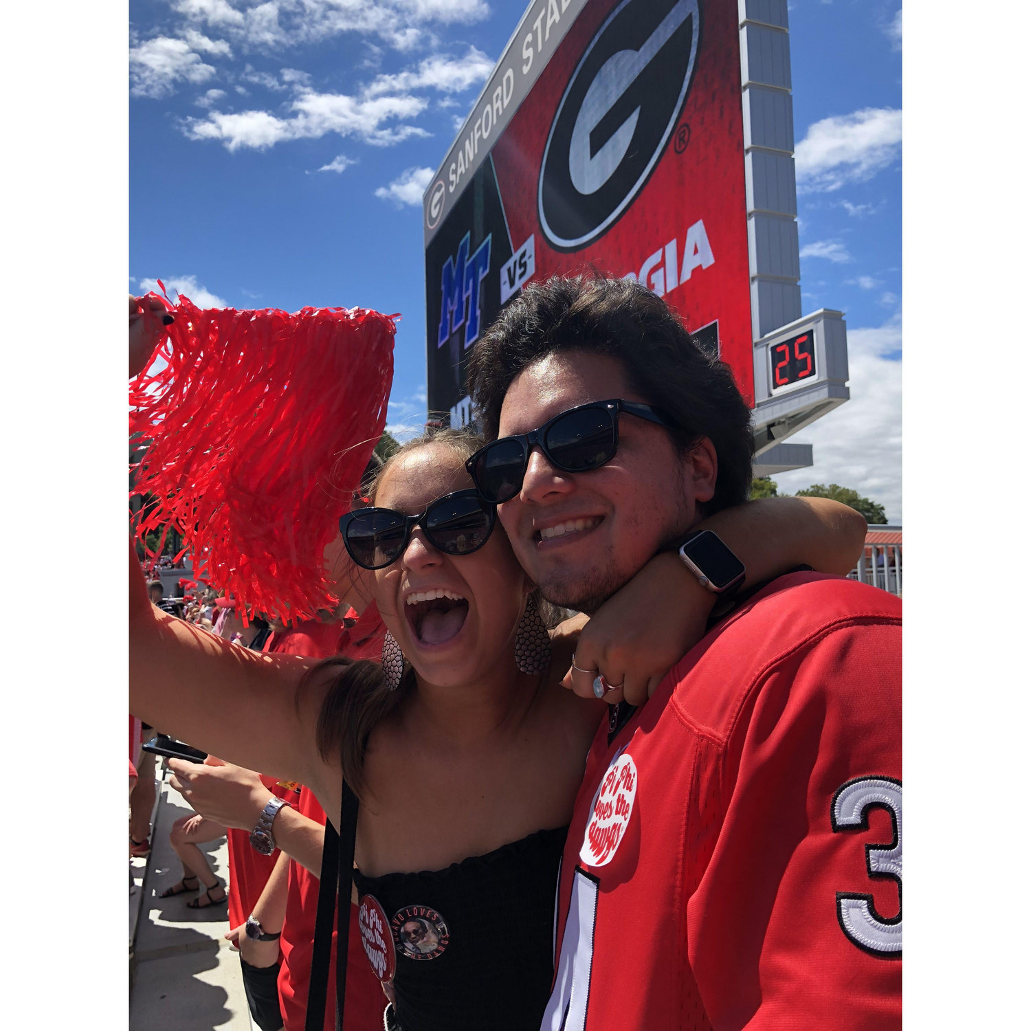 One of our last Georgia football games together 2020!