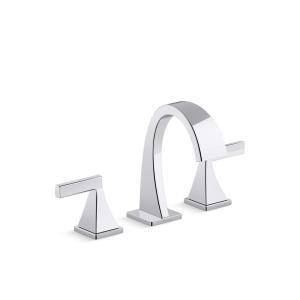 Katun 8 in. Widespread 2-Handle Bathroom Faucet in Vibrant Brushed Nickel