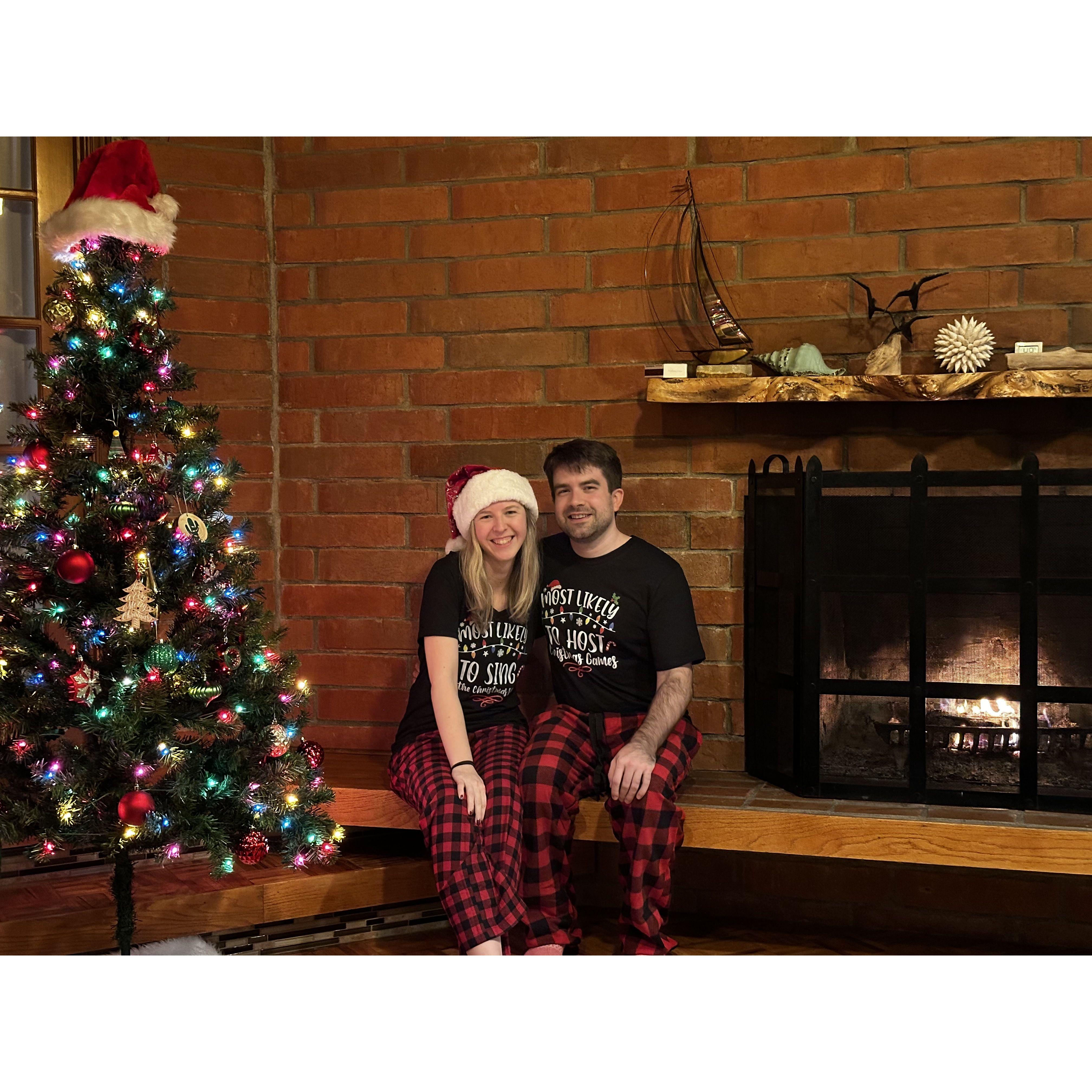 Most likely to sing Christmas carols and most likely to host Christmas games. Can you guess who is who?