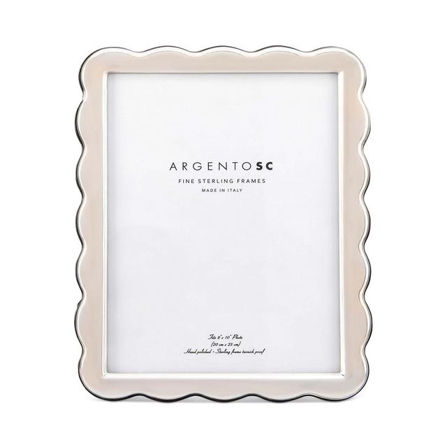 Argento SC Scalloped Sterling Silver Picture Frame, 8" x 10"