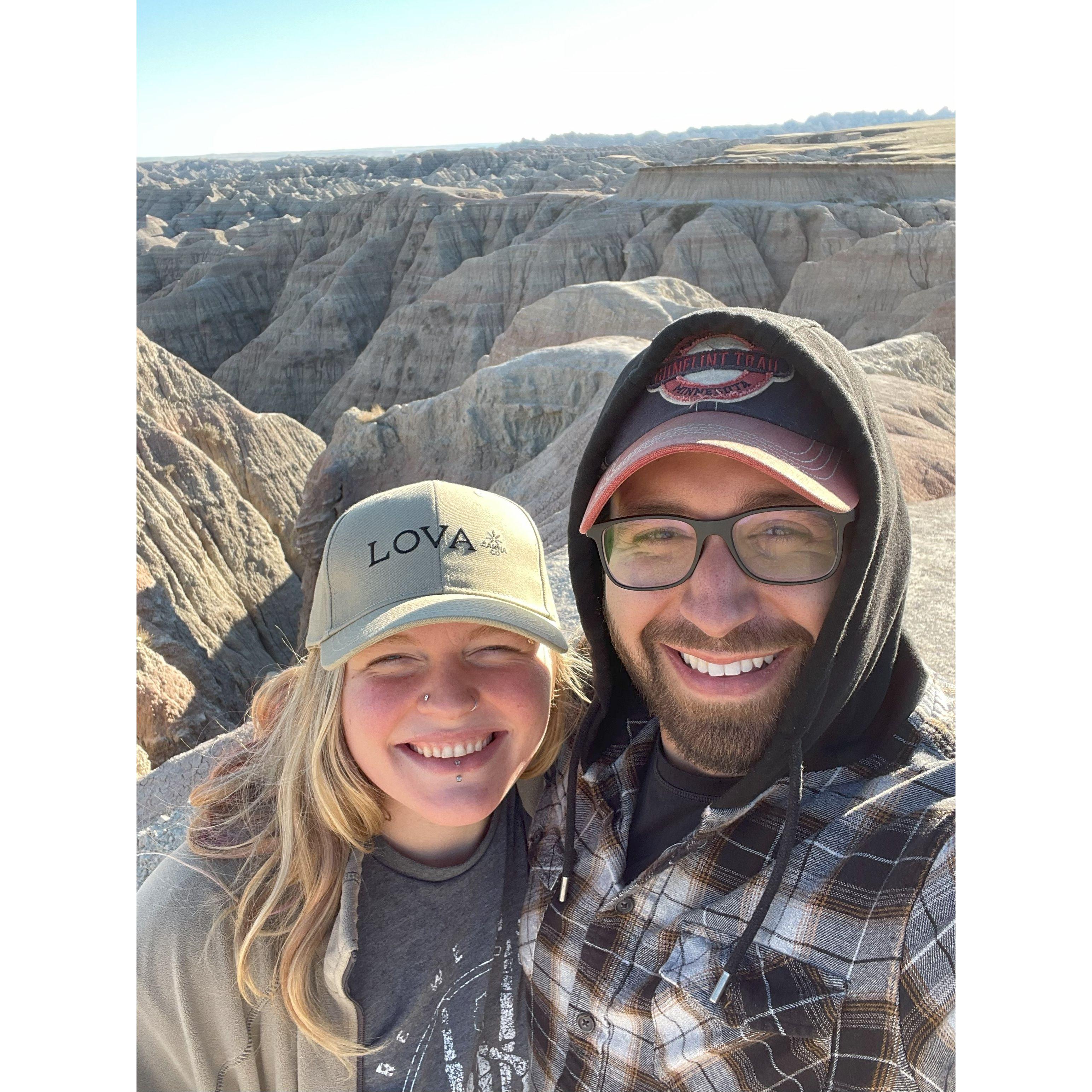 Passing through the Badlands, South Dakota    - October '21