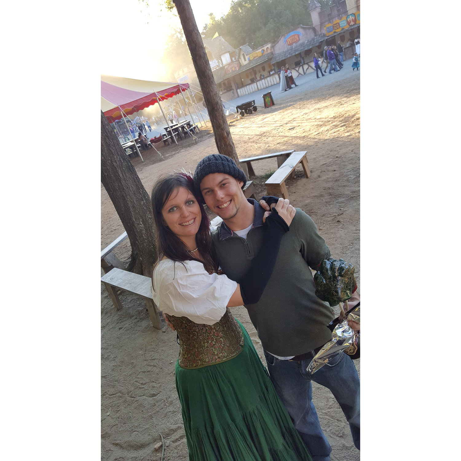 Our first picture together 2016