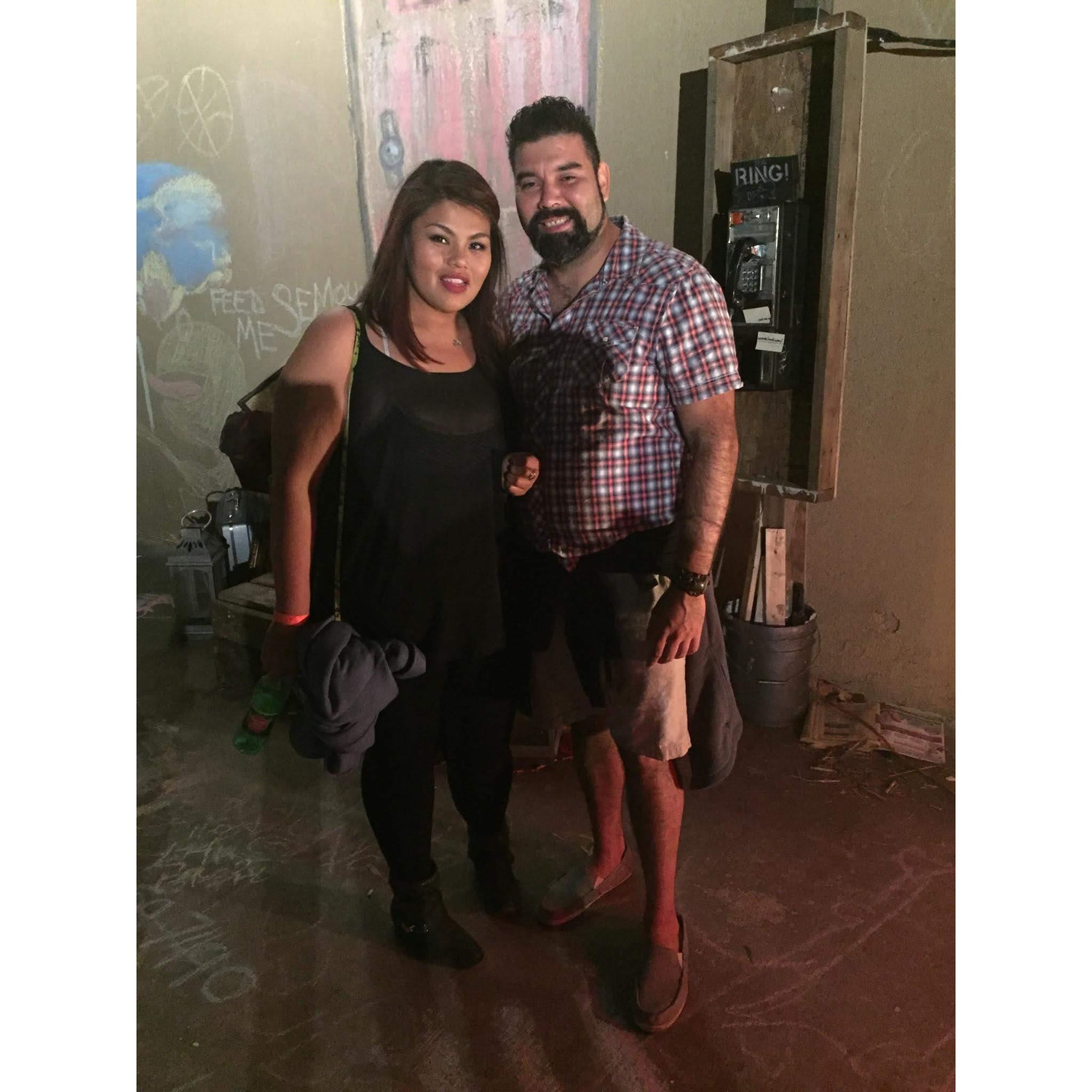 1st Pic together DTLA Brokechella Circa 2016