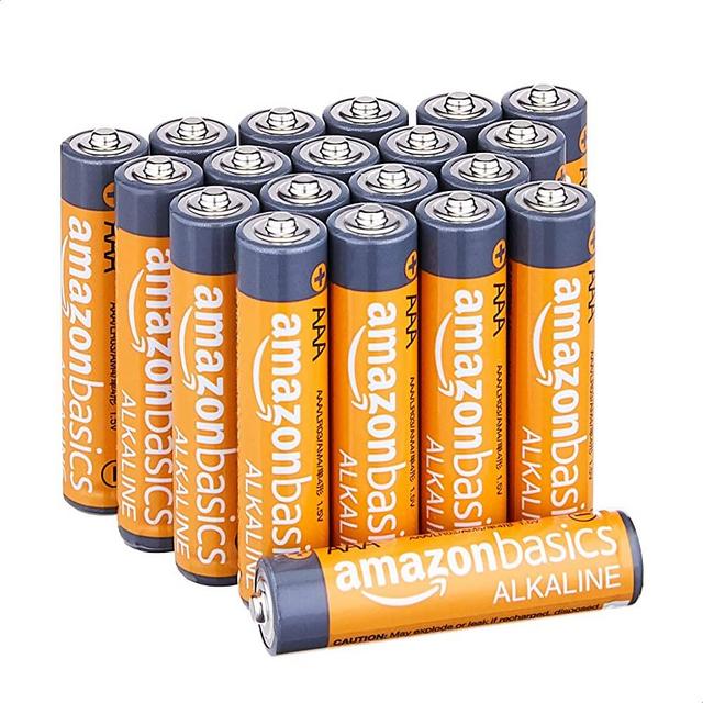 Amazon Basics AAA 1.5 Volt Performance Alkaline Batteries - Pack of 20