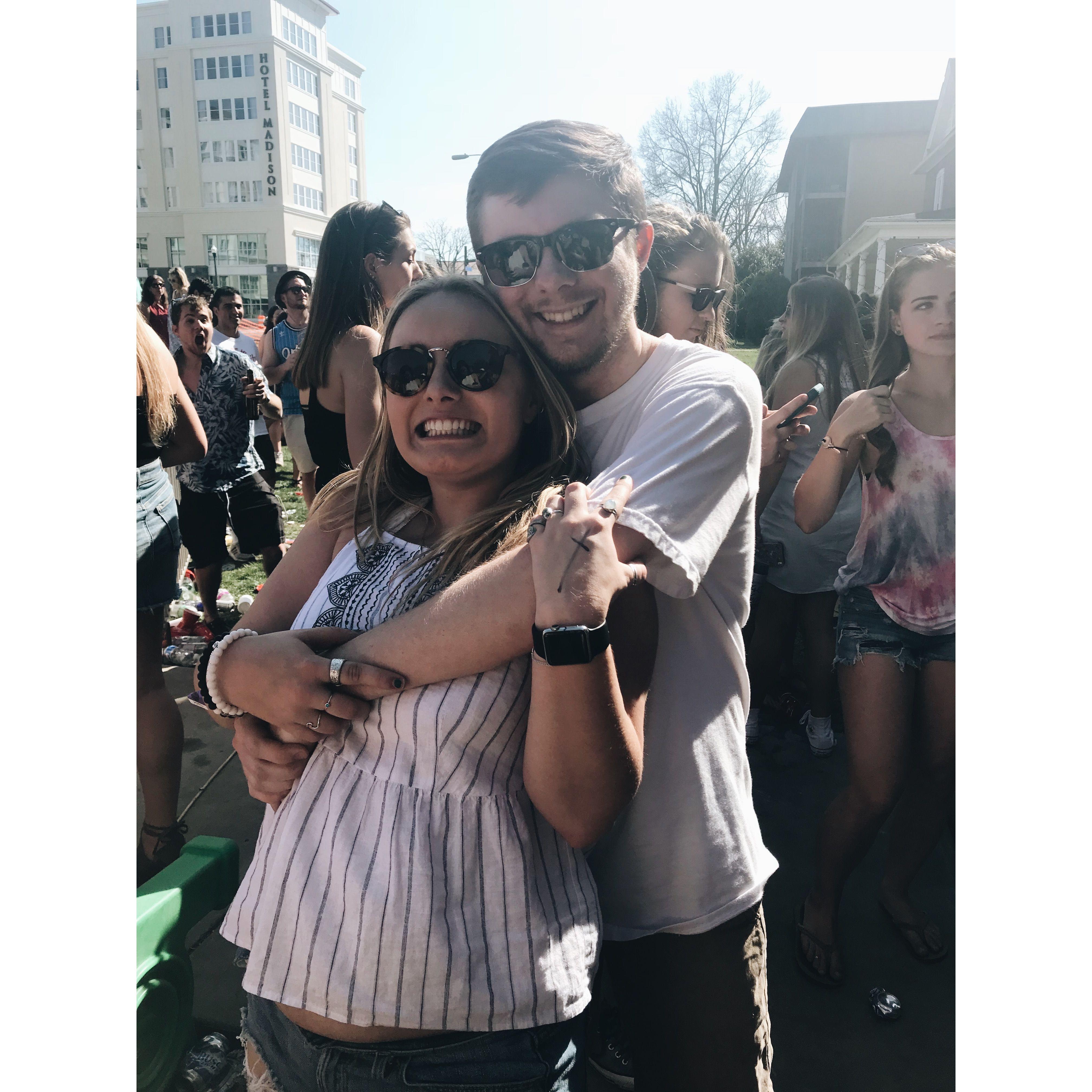 A rare siting of Matt at a Fiji darty (“day party”)