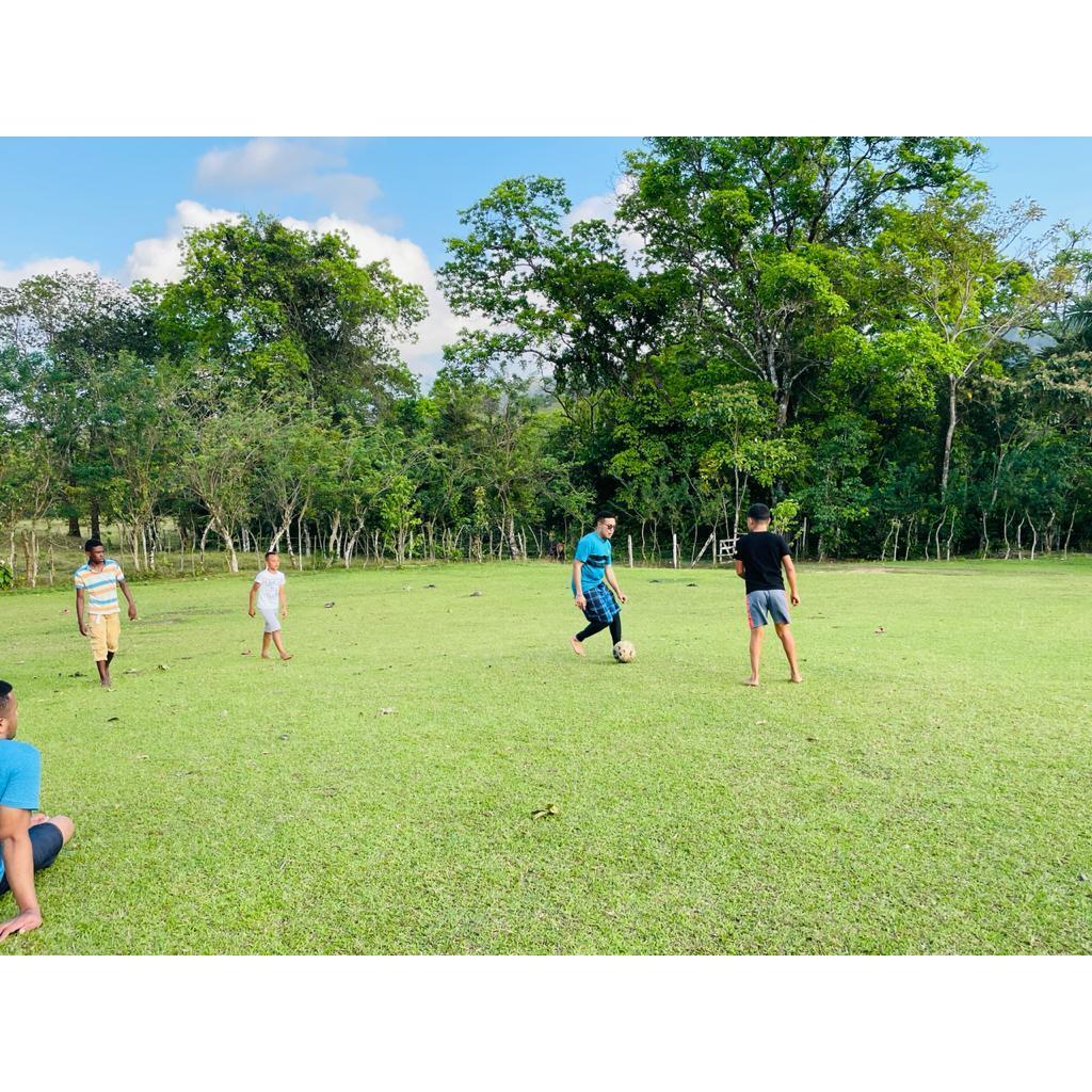 Football is not my favorite sport to play. But that day (when we were barefoot, in the grass and everyone joined in) was one of the times I MOST enjoyed the game.